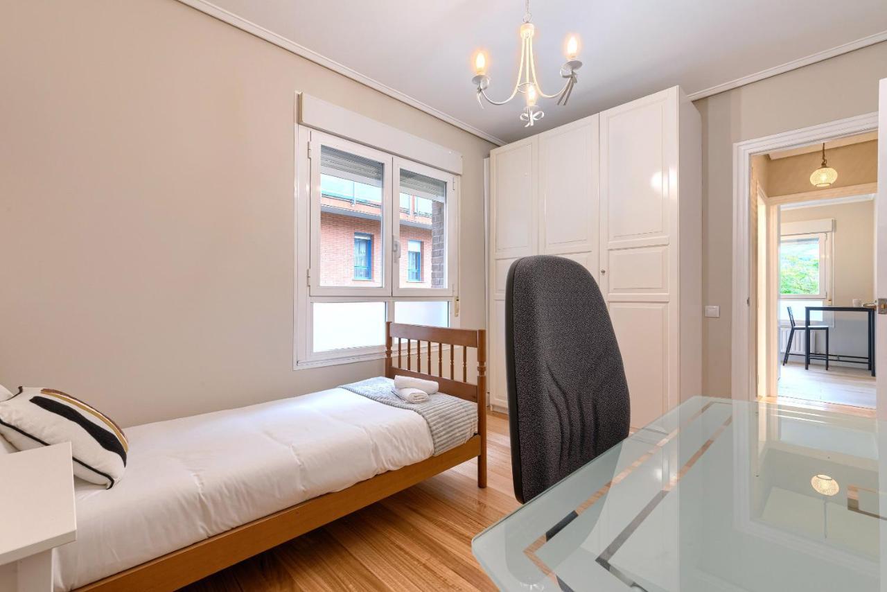 Apartamento Vivienda Turistica Reformada En Zona Residencial Con Garaje Y Wifi Bilbao Exterior foto